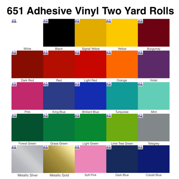 Vinyl: Glitter Adhesive – KB blanks LLC