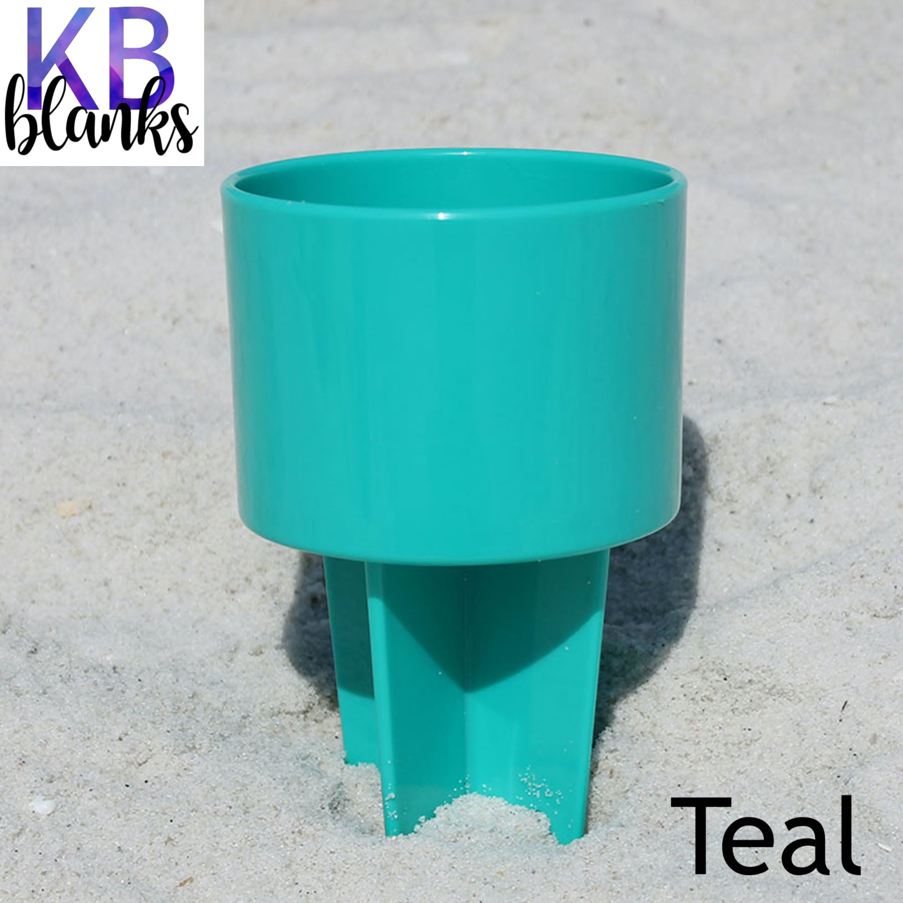  Remagr 4 Pack Beach Cup Holders Sand Drink Holder