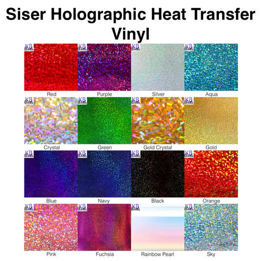 Vinyl : Siser Holographic HTV