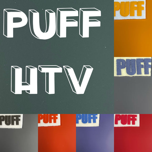 Vinyl: Puff HTV – KB blanks LLC